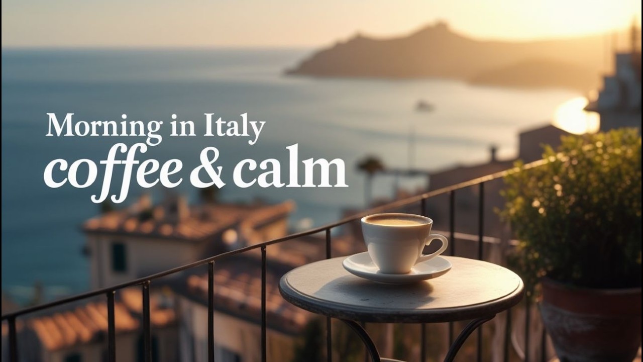 Morning Coffee in Italy 🇮🇹 | Relaxing Mediterranean Music to Start Your Day ☕🌄