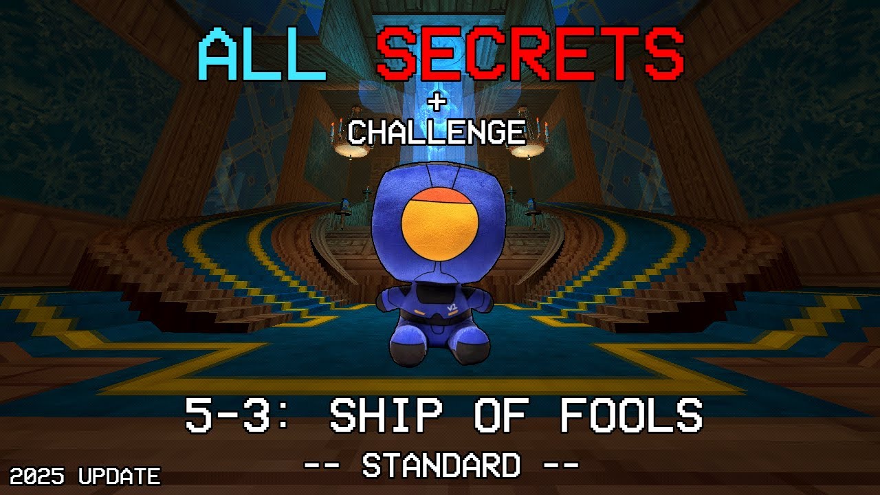 ULTRAKILL 5-3 REWORK: SHIP OF FOOLS - (ALL SECRETS, CHALLENGE)