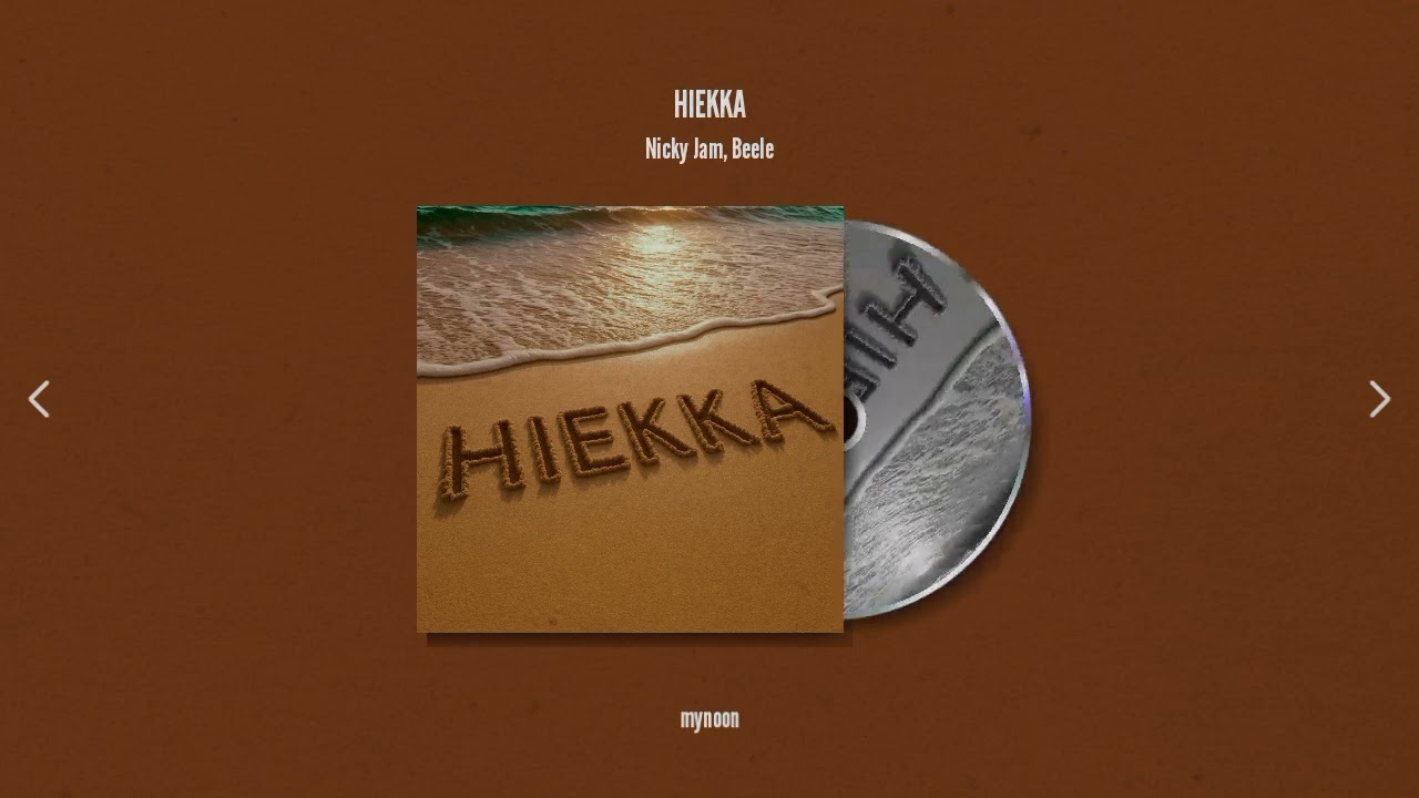 hiekka - nicky jam, beele [ slowed + reverb ]
