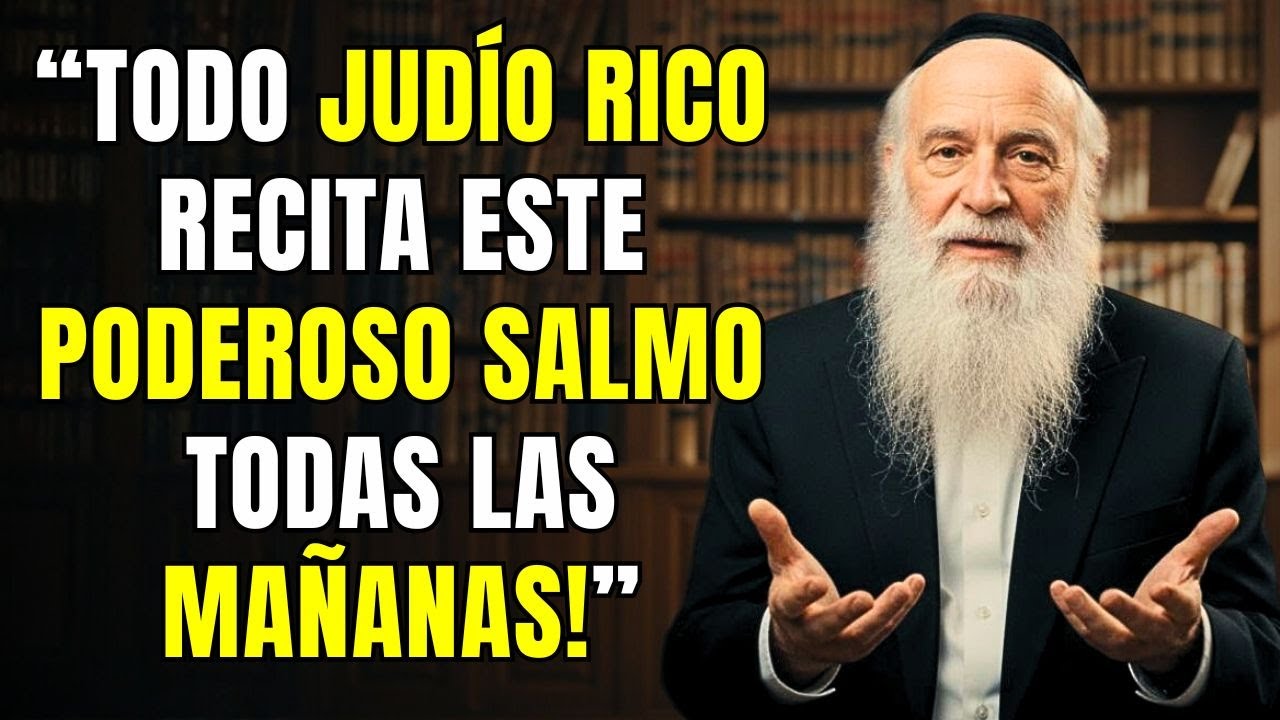 El SALMO SECRETO que MULTIPLICA el DINERO | Los JUDÍOS ricos lo recitan cada MAÑANA