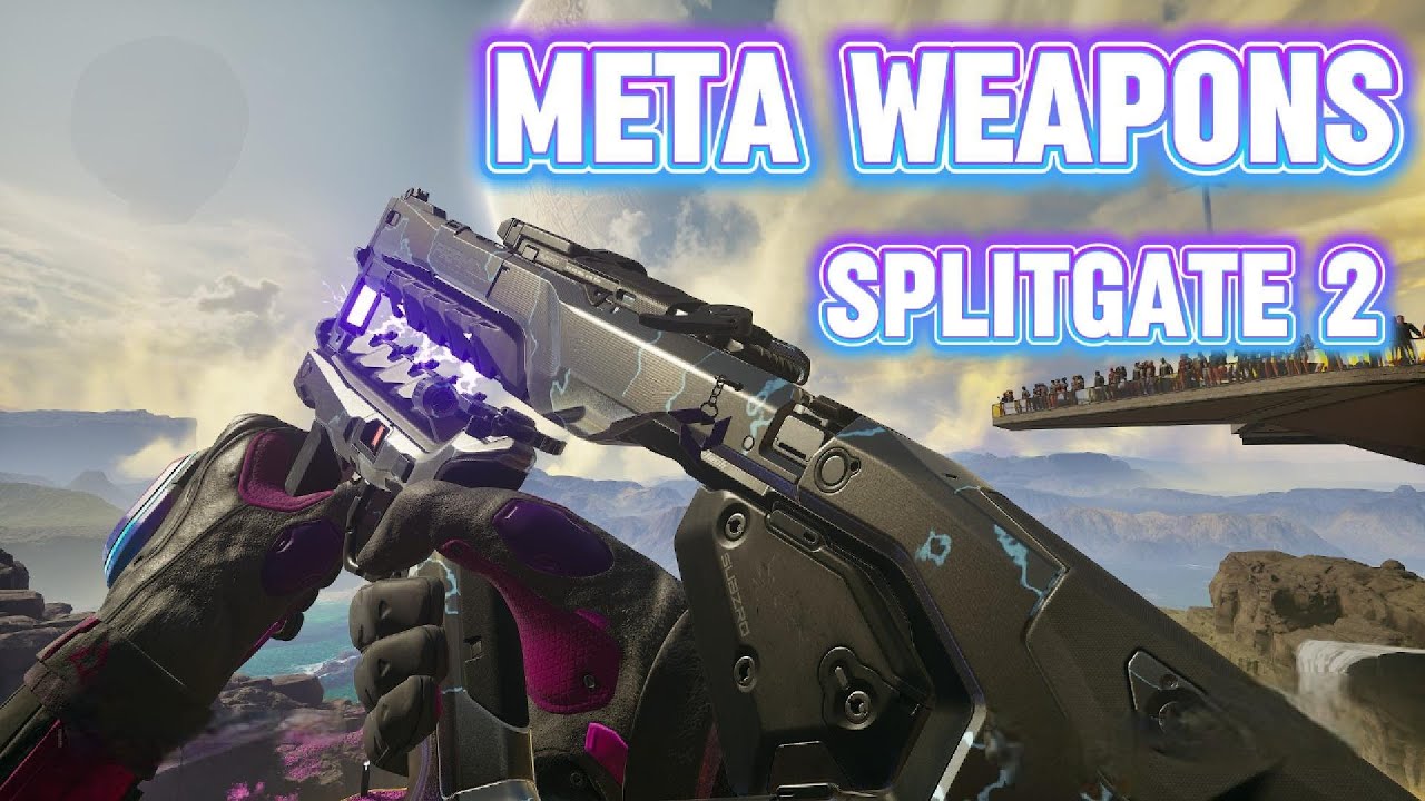 Best 6 Weapons for Ranked Arena in Splitgate 2! (Meta Loadout Guide)