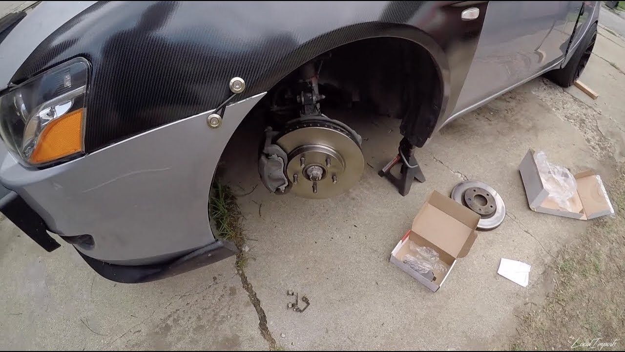 Mitsubishi 2008-2015 Front Brake Replacement