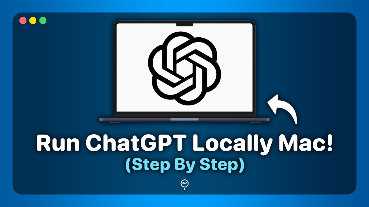 Как бесплатно запустить ChatGPT локально на Mac | Пошаговая инструкция