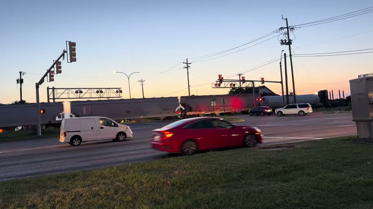 Northbound UP Mix Freight Train heading through Watauga TX. June 17, 2025