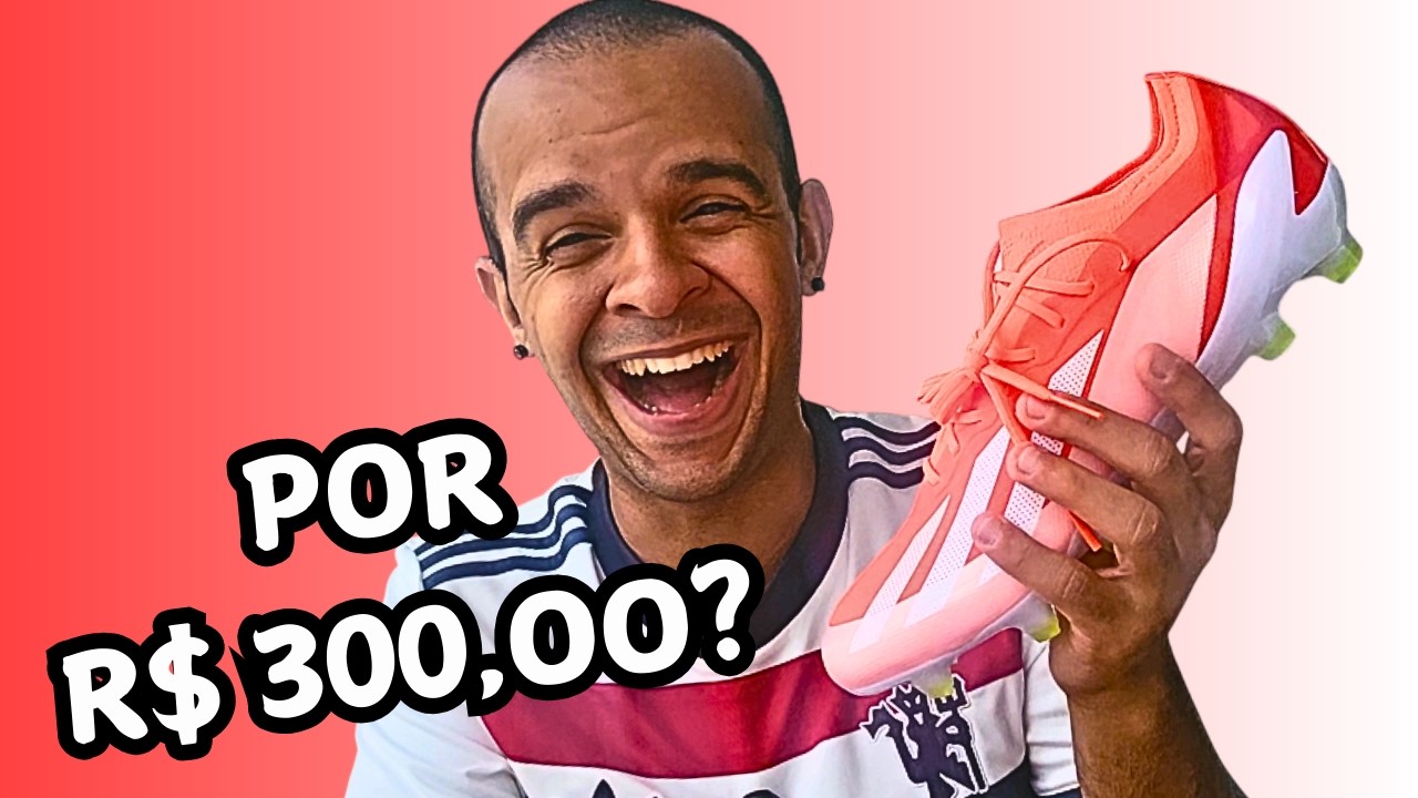 Adidas X Crazyfast Elite de Campo por R$ 300,00? Não acreditei!