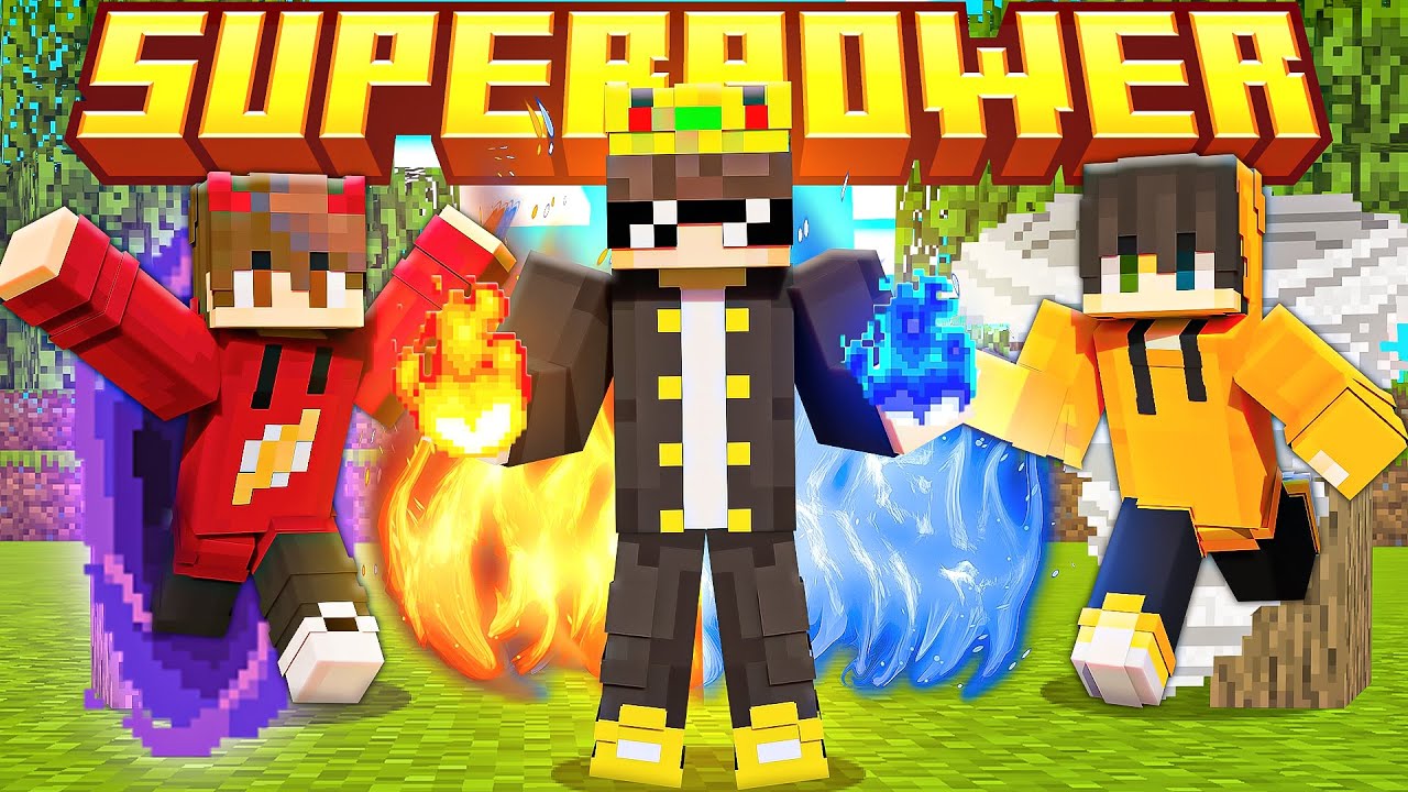 How I Got SUPERPOWERS in This 'SUPERPOWER ONLY' Minecraft SMP..