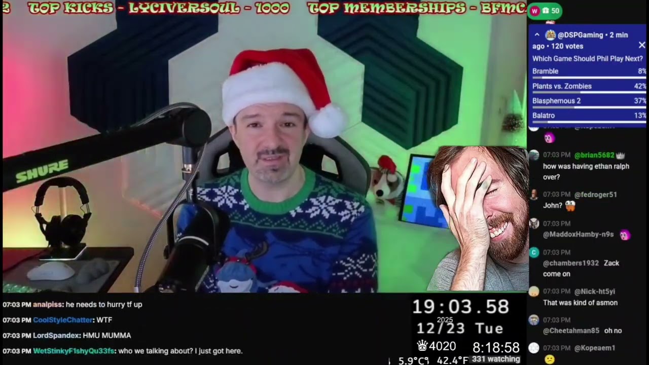 DSP Admits To Begging Asmongold To Be A Guest On Xmas Marathon! Stalking While He Being Ghosted 🤣
