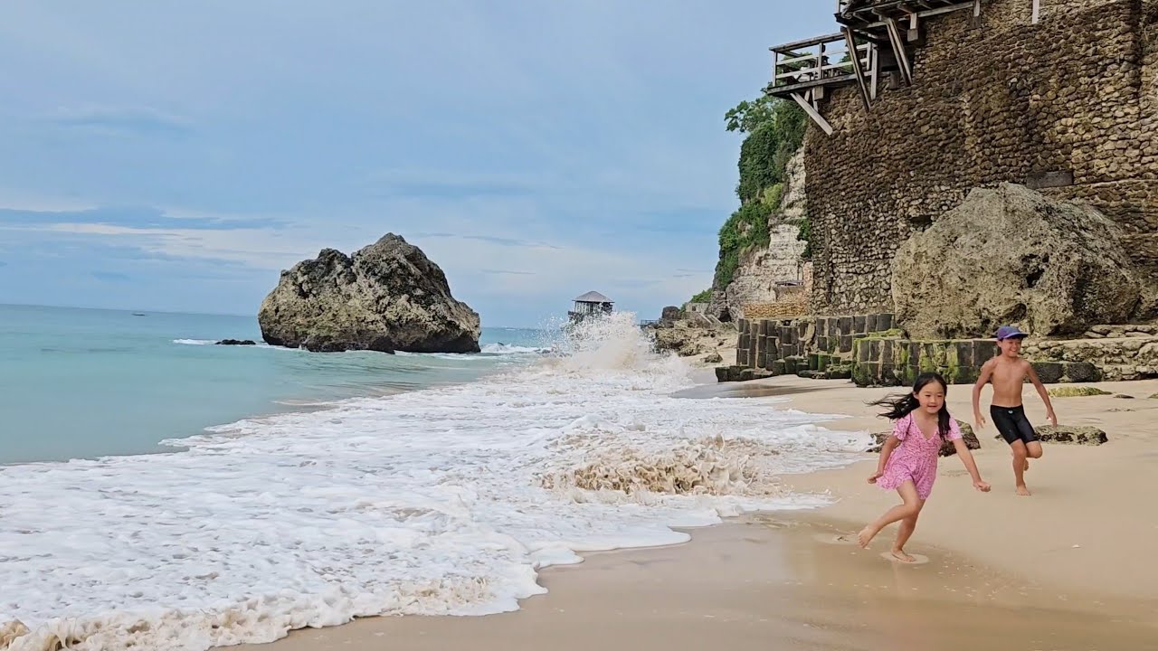 Bali  l  Kubu beach  l  바다가 참 예쁘다
