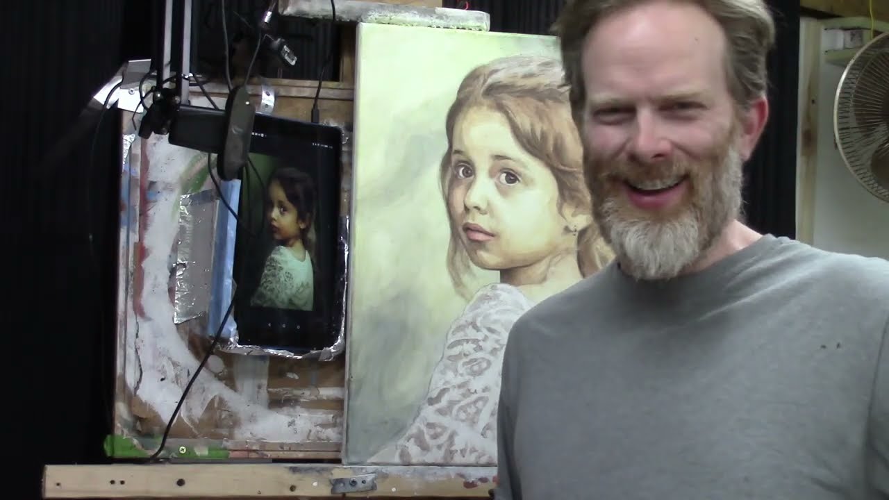 Spring 2021 Acrylic Portrait Painting Challenge-EXTRA HELP