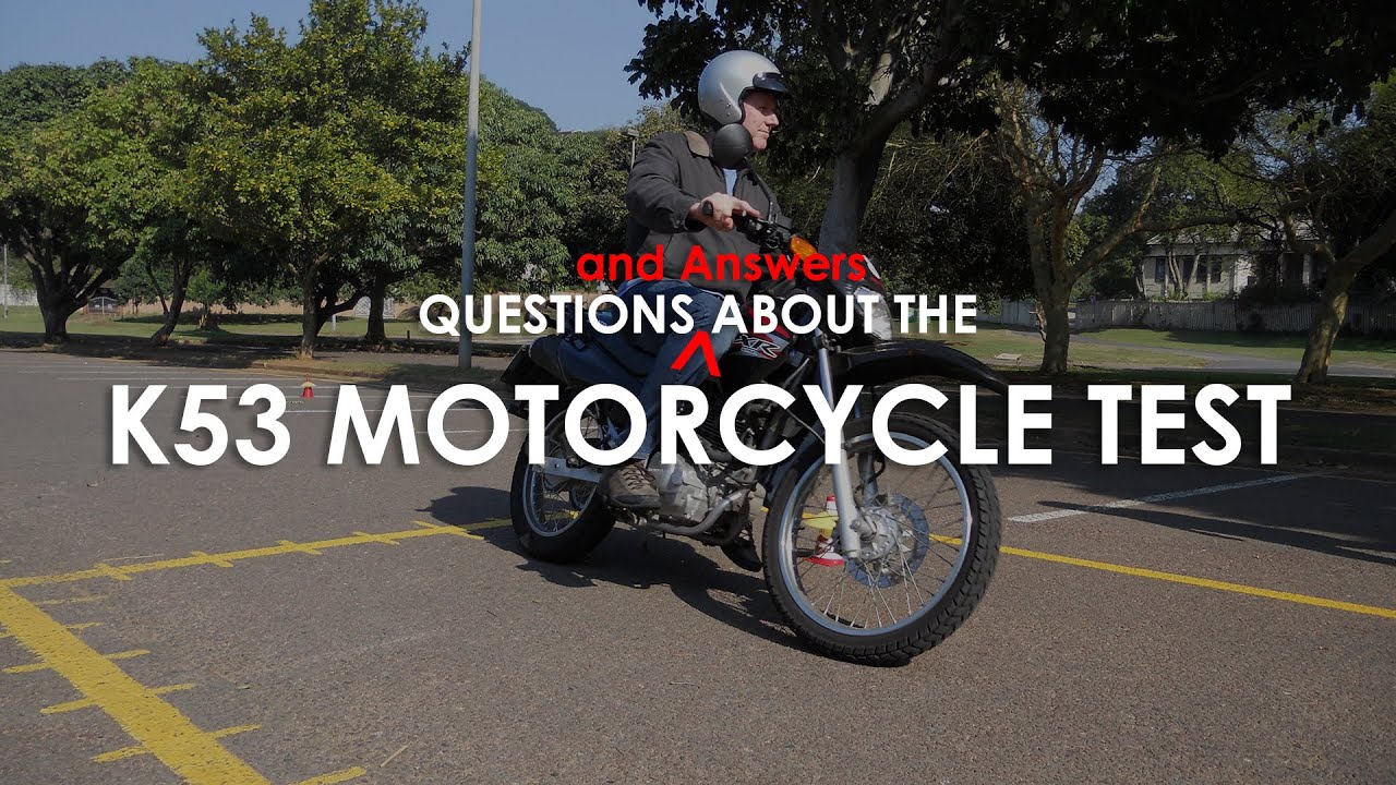 About the Motorcycle License Test in South Africa