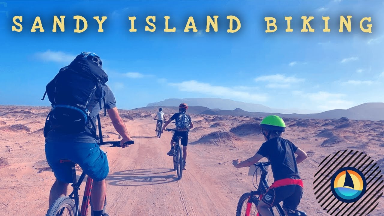 La Graciosa Adventure🚲⛰️ Hiking 2 Old Volcanic Cones & Biking the Wild North Route | ep44