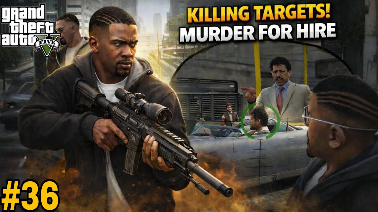 FRANKLIN'S DOUBLE HIT! 🔫🤫 GTA 5 COMBINED ASSASSINATION MISSIONS | MASK GAMERZ