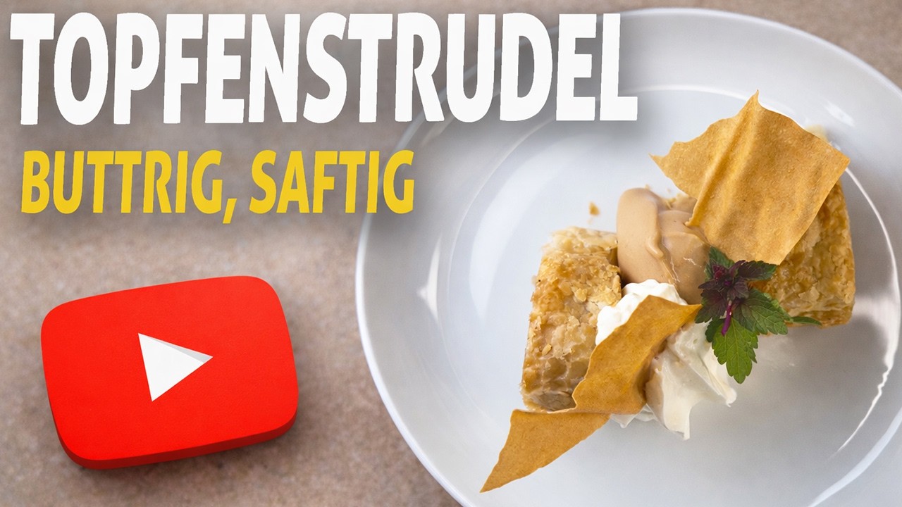Topfenstrudel – buttrig, saftig, ein österreichischer Klassiker