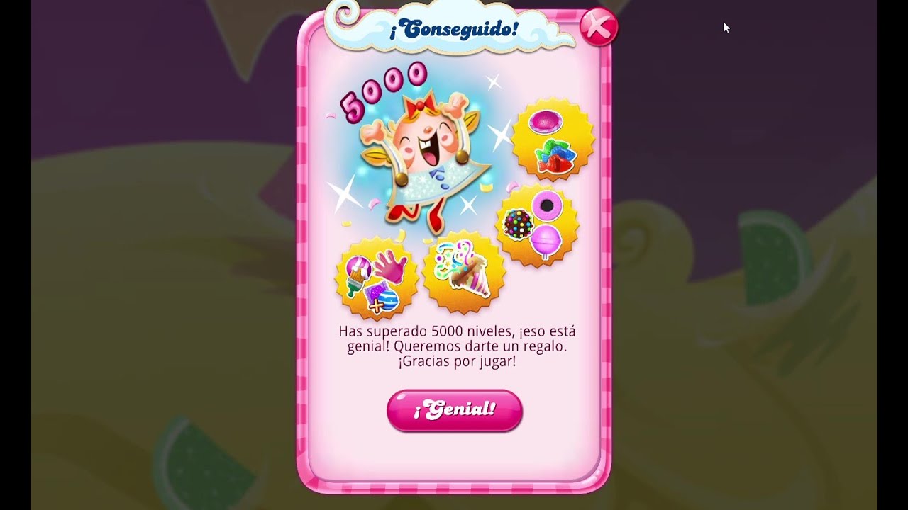Candy Crush Saga Level 5000