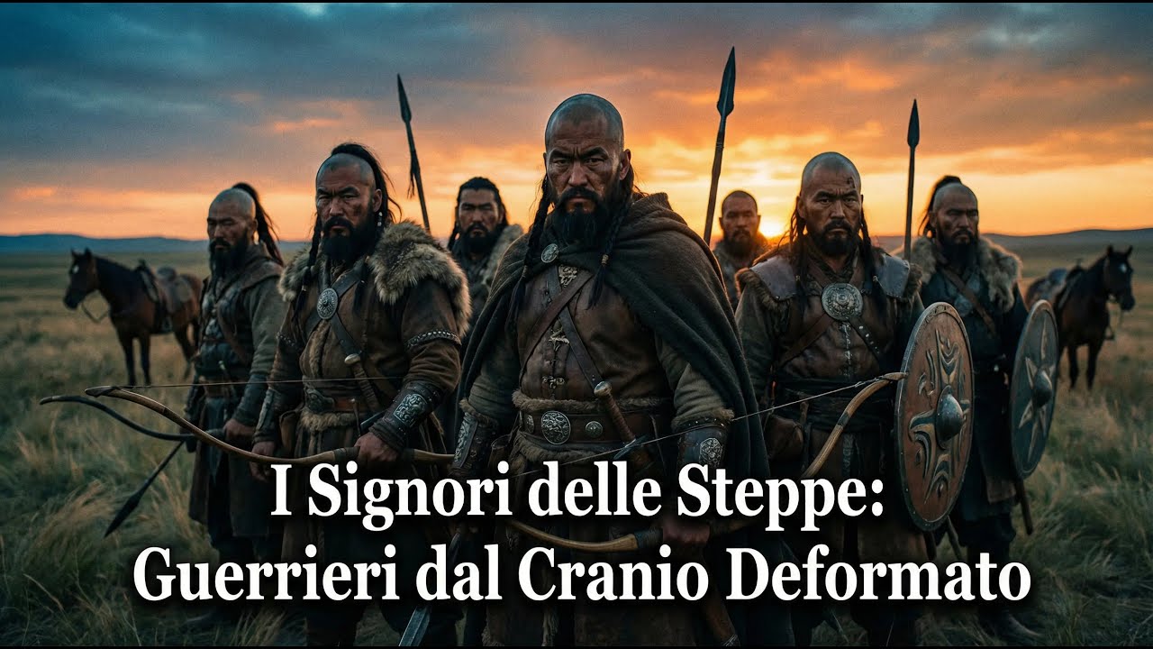 Il mistero dei barbari dal cranio deformato, mostruoso, a forma di cono