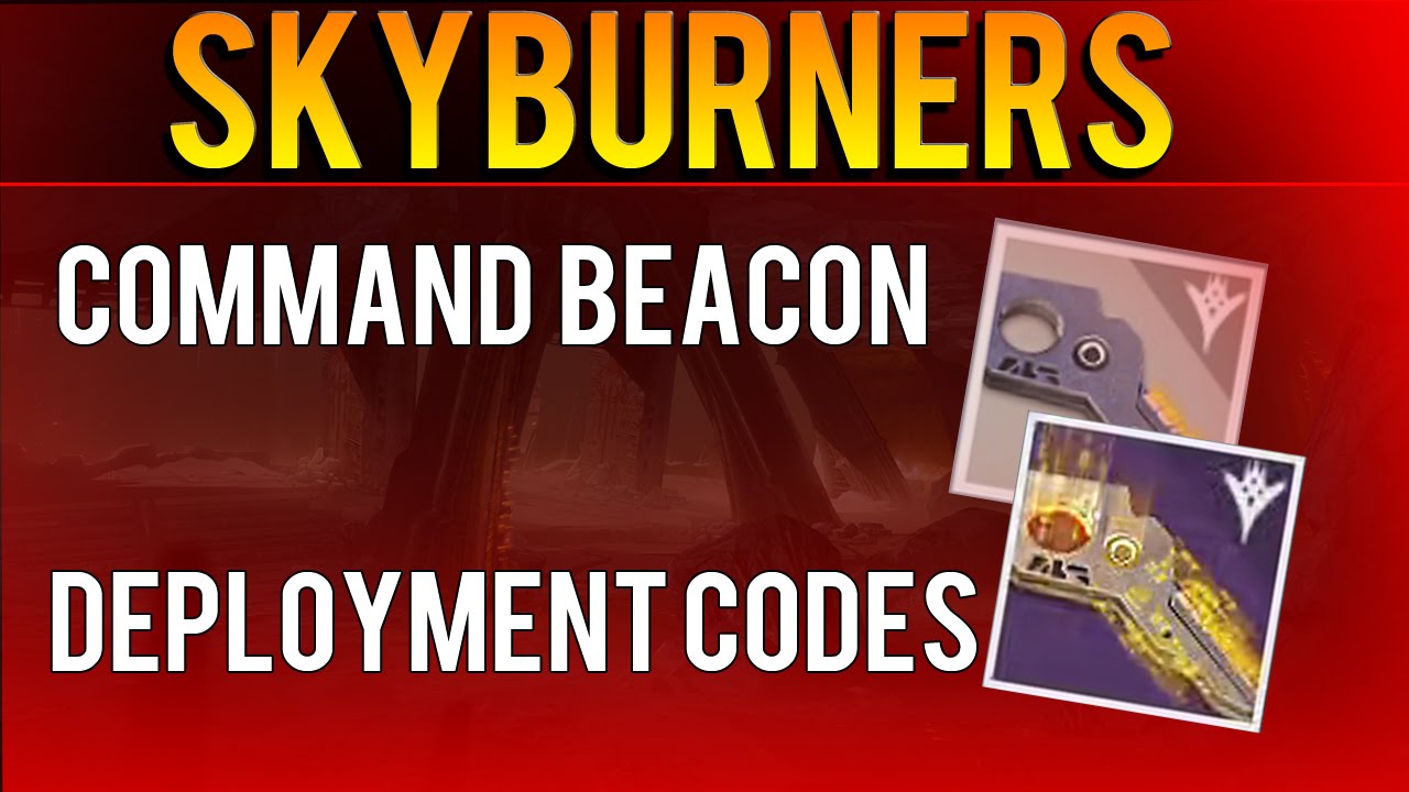 Skyburners Command Beacon & Deployment Codes Explained! - Secret Dreadnaught Chest Location