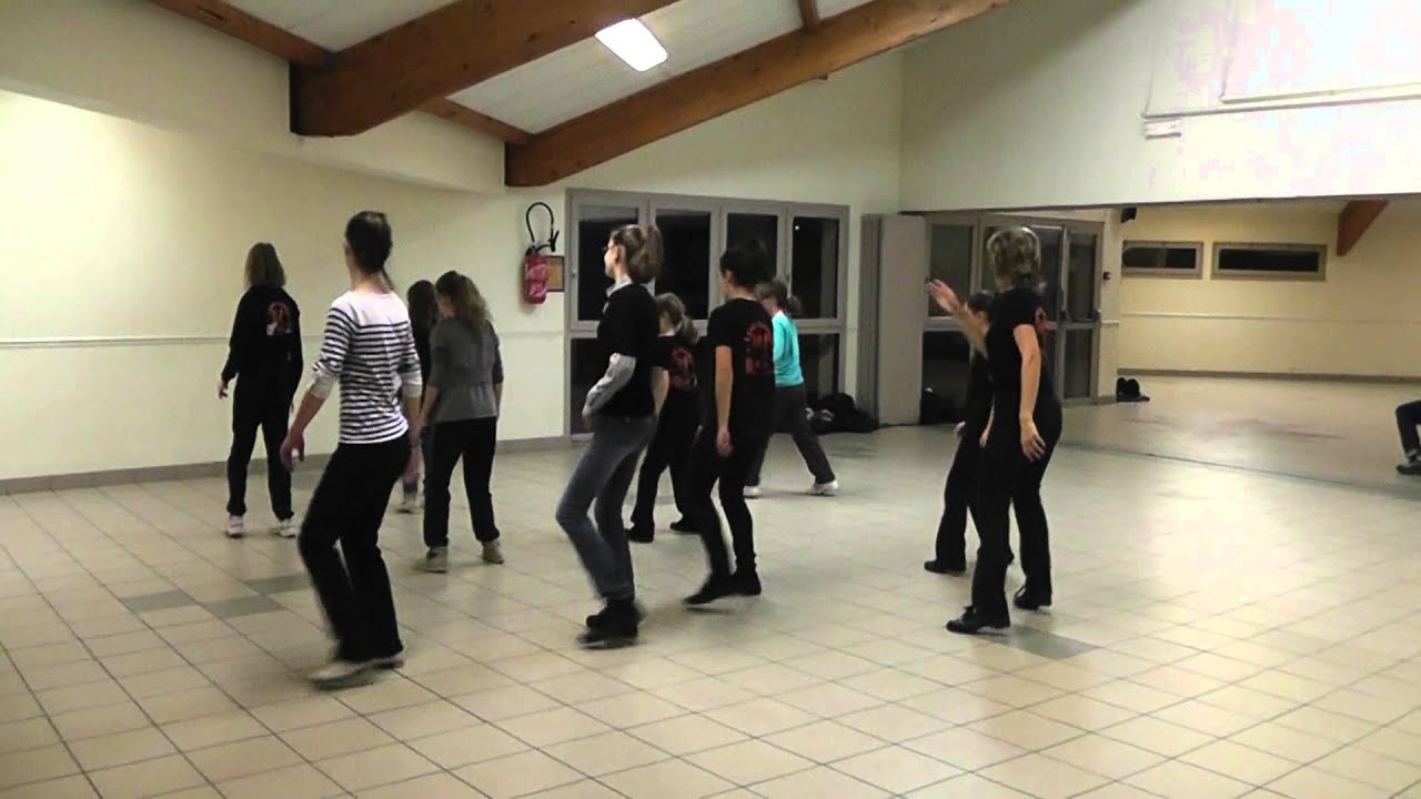 Back in time line dance