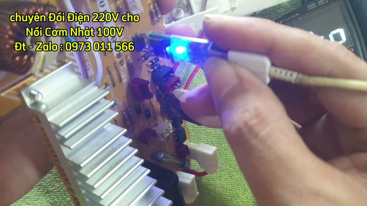 Sửa Nồi Tiger &aacute;p suất 2 bi Cắm Nhầm điện 220V !