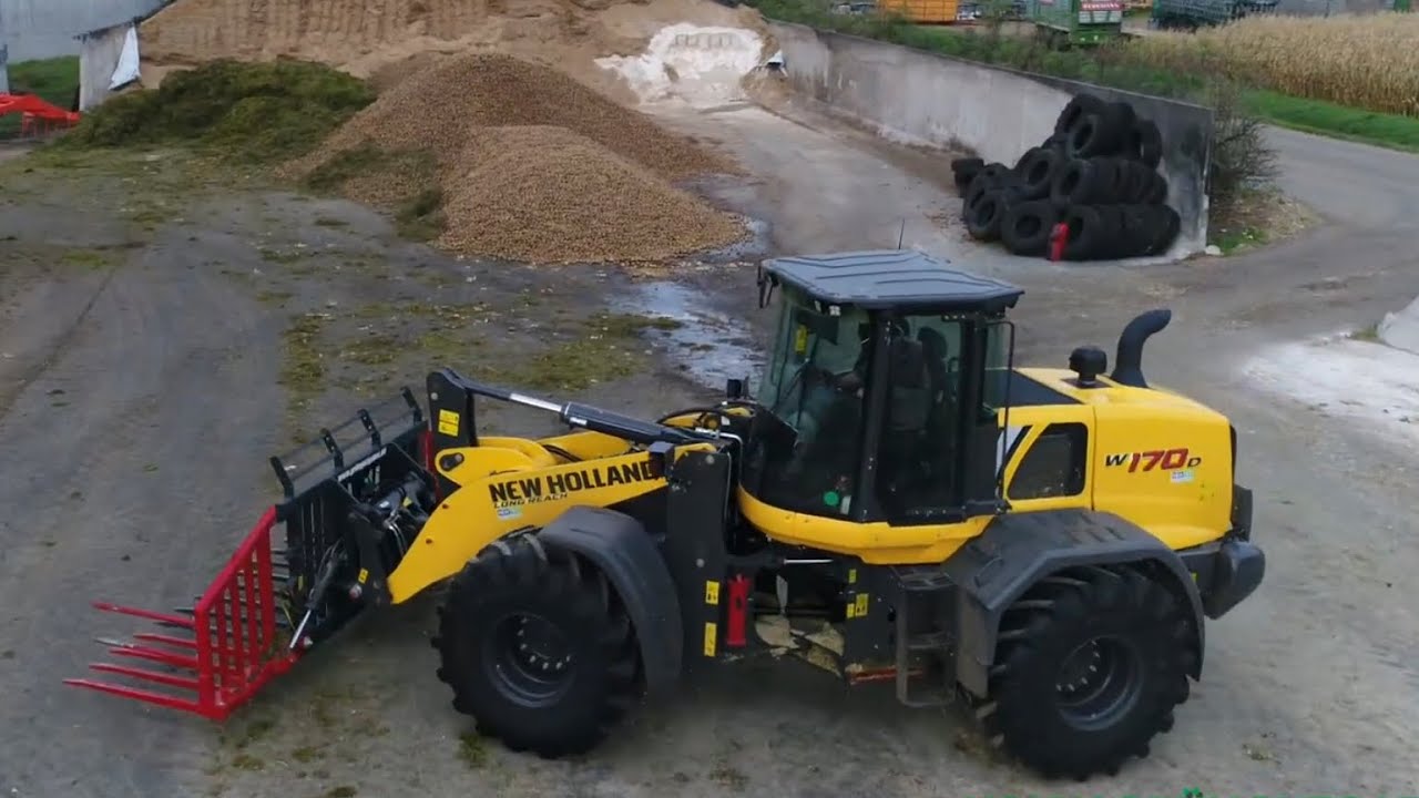 Grüngutgabel LOADER MASTER [New Holland W170D] www.grüngutgabel.de