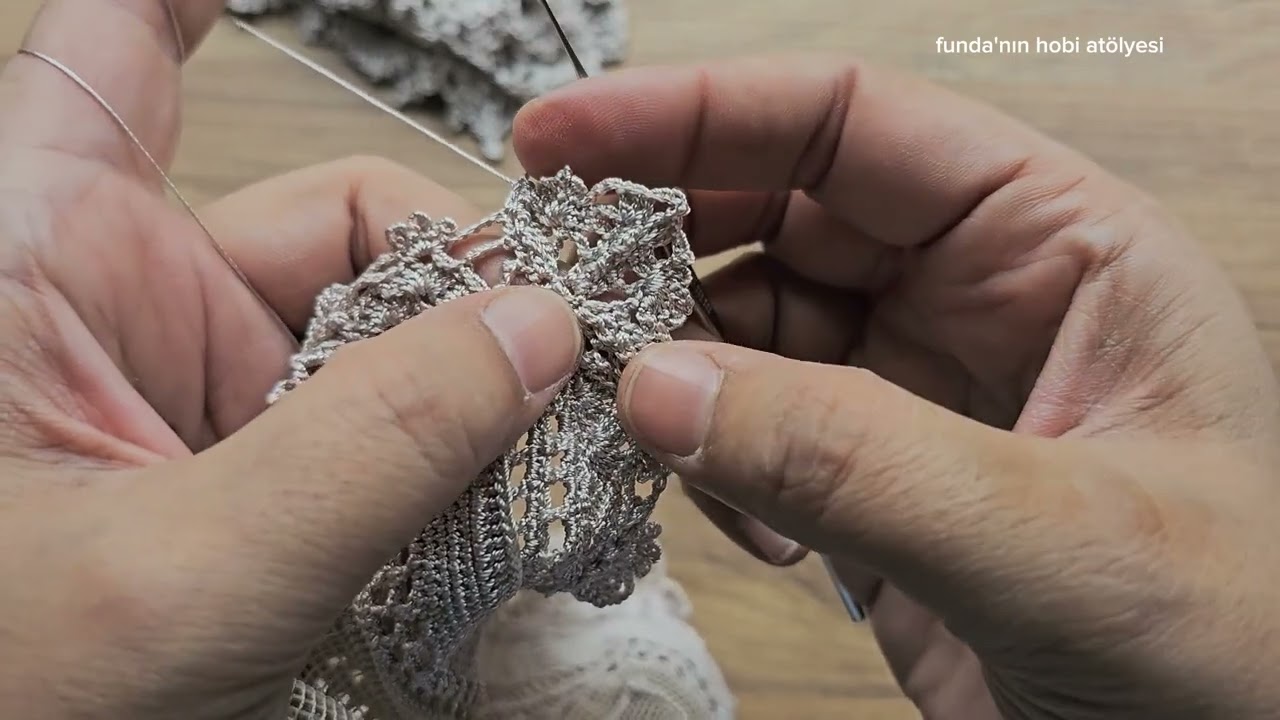 popüler olan #dantel yapımı #video 6 #dantelmodeli