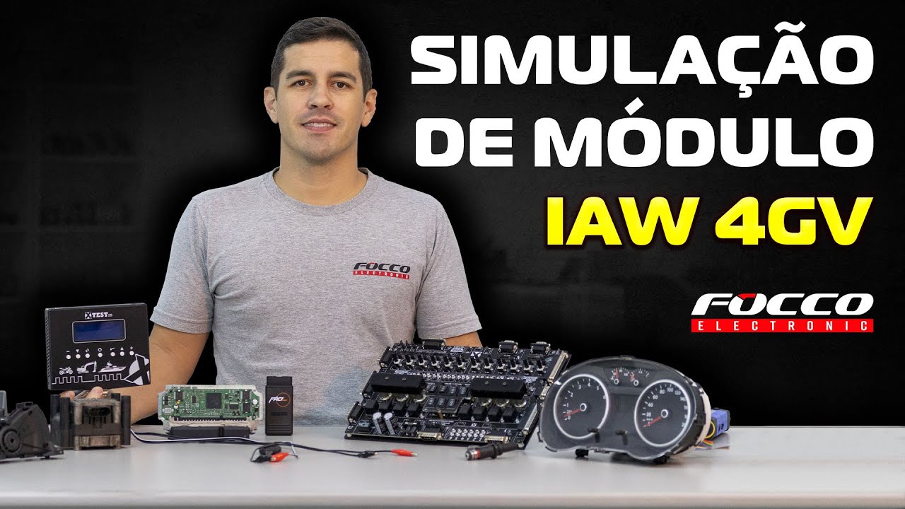 Simulação de módulo em bancada - IAW 4GV