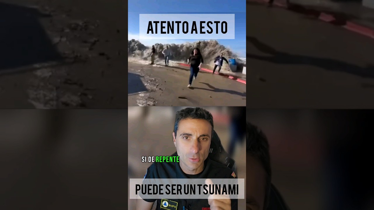 Cuidado con esto, puede ser un tsunami.#supervivencia #curiosidades #emergencia