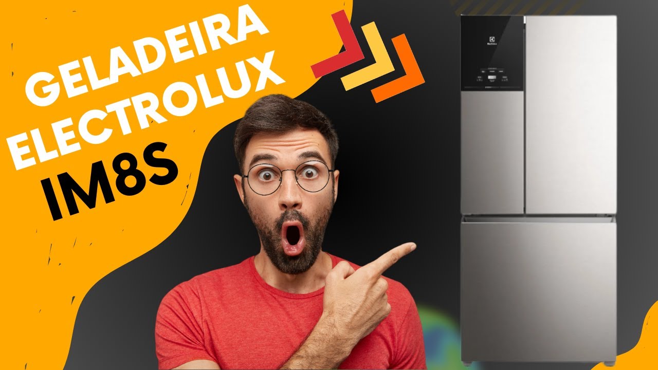Conheça a Geladeira Electrolux IM8S - Tecnologia e Estilo para Sua Cozinha!