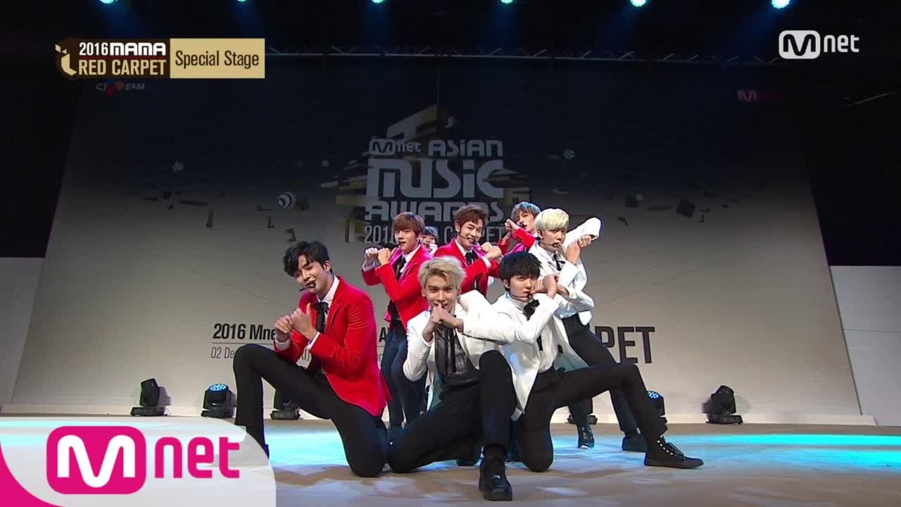 [2016 MAMA] Red Carpet_SF9 〈Fanfare〉