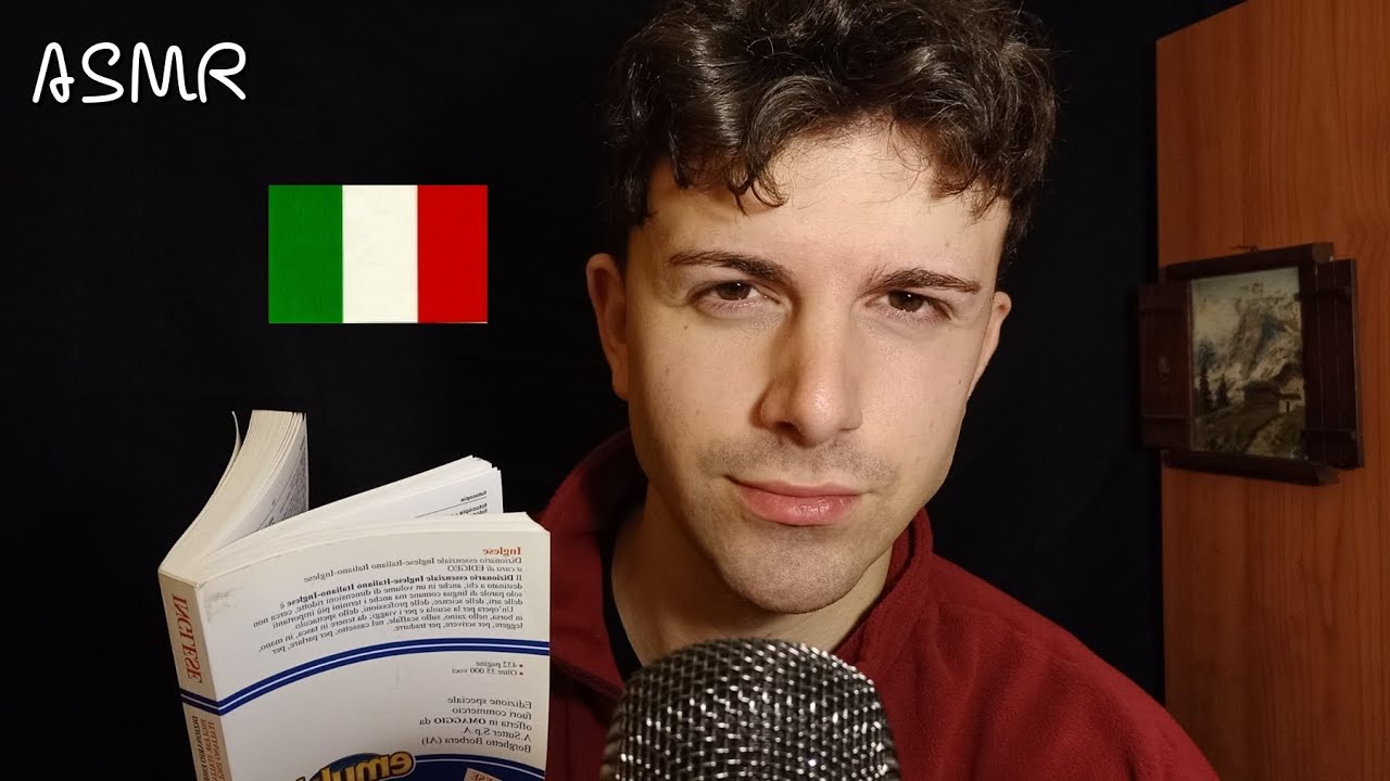 Teaching You Italian - ASMR MALE