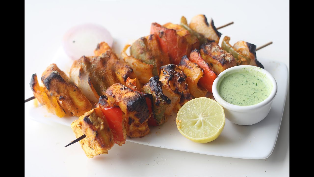 How to make Paneer Tikka   Cottage Cheese Tikka Kabab without Grill    Restaurant Style   full guide