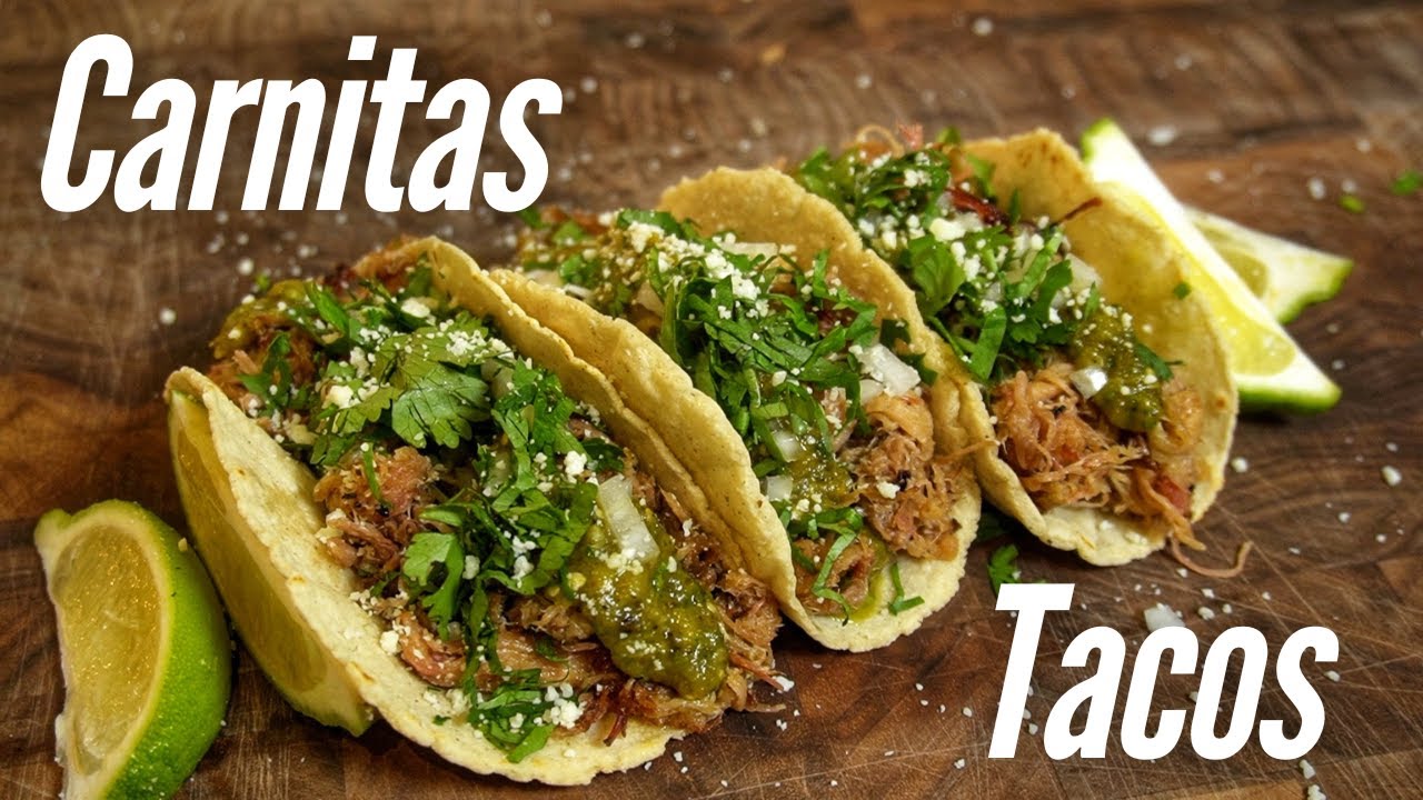 This Recipe Is A Game Changer For Leftover Pulled Pork! Pork Carnitas Tacos