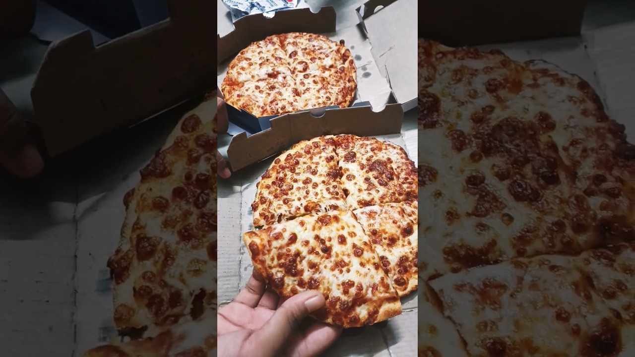 Double Cheese Margherita Pizza| Pizza 🍕#shortvideo #reelsyoutube