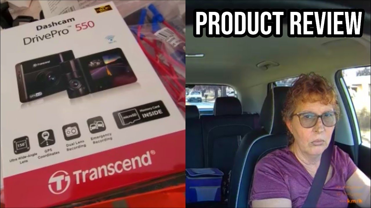 Transcend DrivePro 550 DASHCAM Product Review