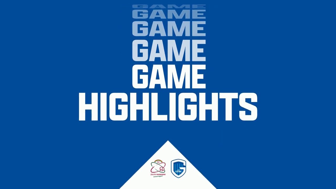 ⚽️13 - Zulte Waregem - KRC Genk: 2-6 Game highlights (31/10/2021)