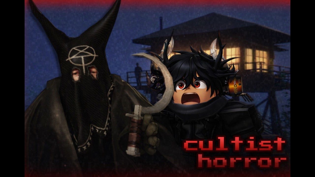 Эта странная штука начала меня преследовать. Культист [УЖАС] #roblox