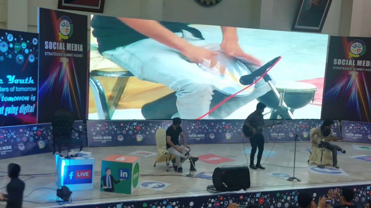 Hela The Band Performance at KUST University Kohat KPK Pakistan || Social Youth Sumitt 2018 KUST