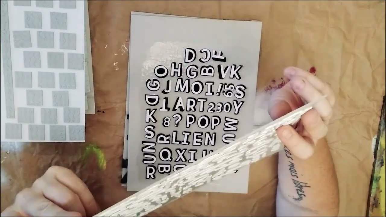 💡Je crée des plaques d'impression pour la Gel press - Total gratuit!!!