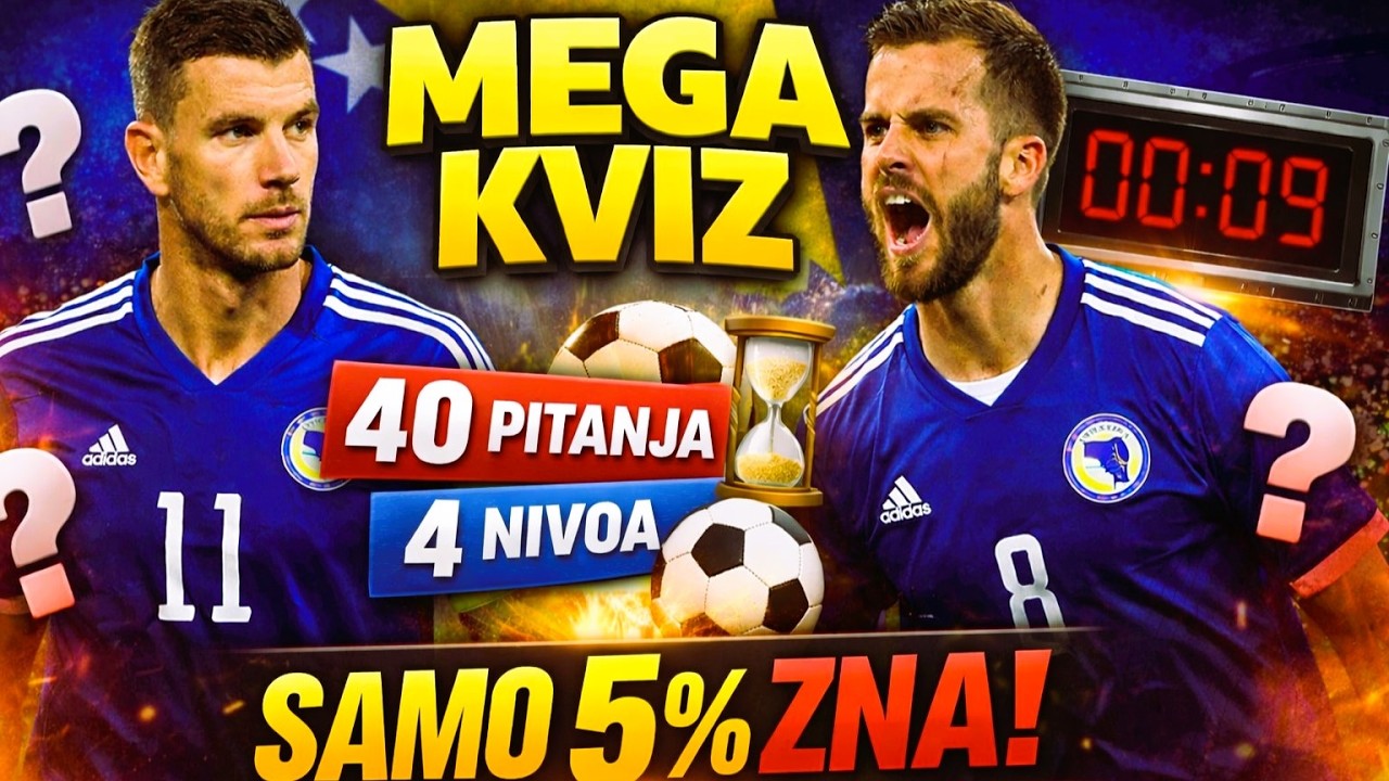 40 PITANJA O REPREZENTACIJI BiH – Koliko znaš?