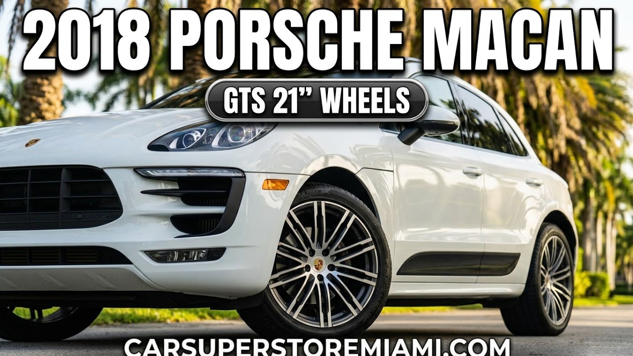 Walk around and driving 2018 Porsche Macan for sale 