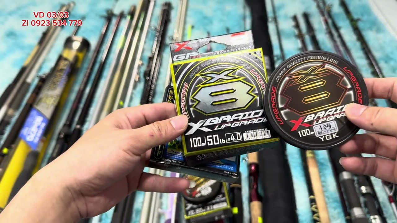 vd 03/03 phụ kiên. PE YGK. Cần mini daiwa. Shimano  zl 0923 534 779