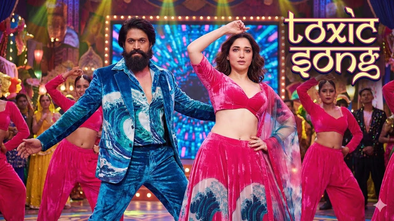 TOXIC Valentine&rsquo;s Day Love &hearts;️ Song &ndash; Yash & Tamannaah Bhatia | Fan Made AI Concept Video (2026)