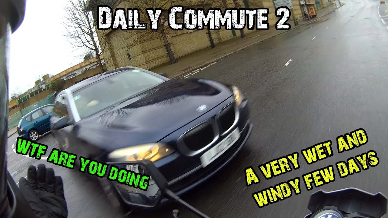Daily Commute 2 - A Very Wet And Windy Few Days