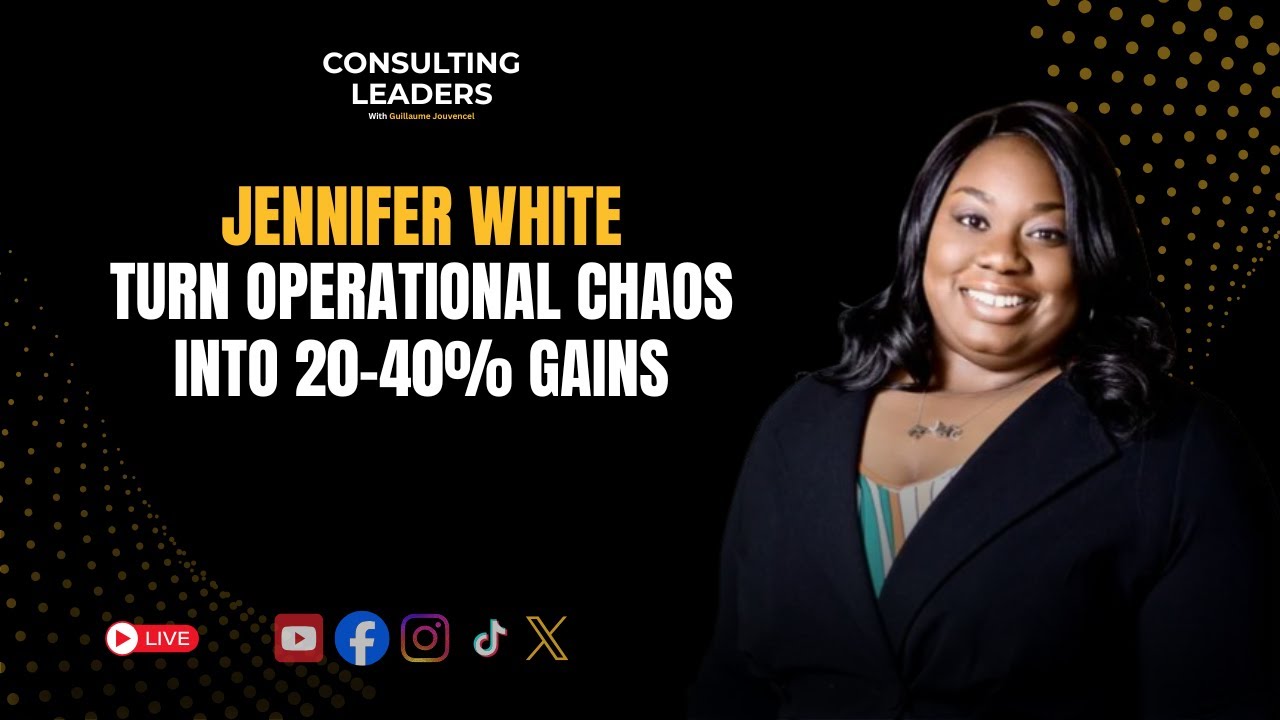 How to Turn Operational Chaos into 20-40% Efficiency Gains With Jennifer White