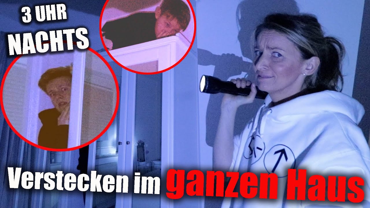 Verstecken im ganzen Haus, im dunkeln - Hide and Seek 3 Uhr NACHTS 🔦 TipTapTube UNCUT