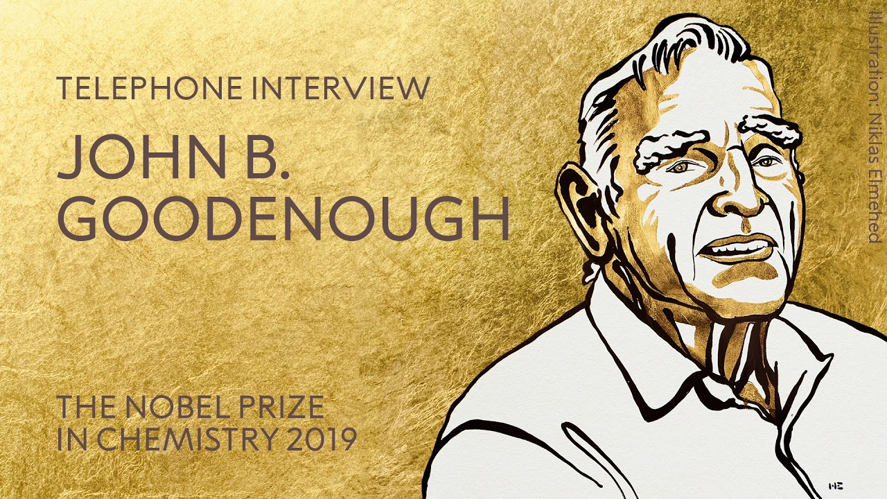 First reactions | John B. Goodenough, Nobel Prize in Chemistry 2019 | Telephone interview