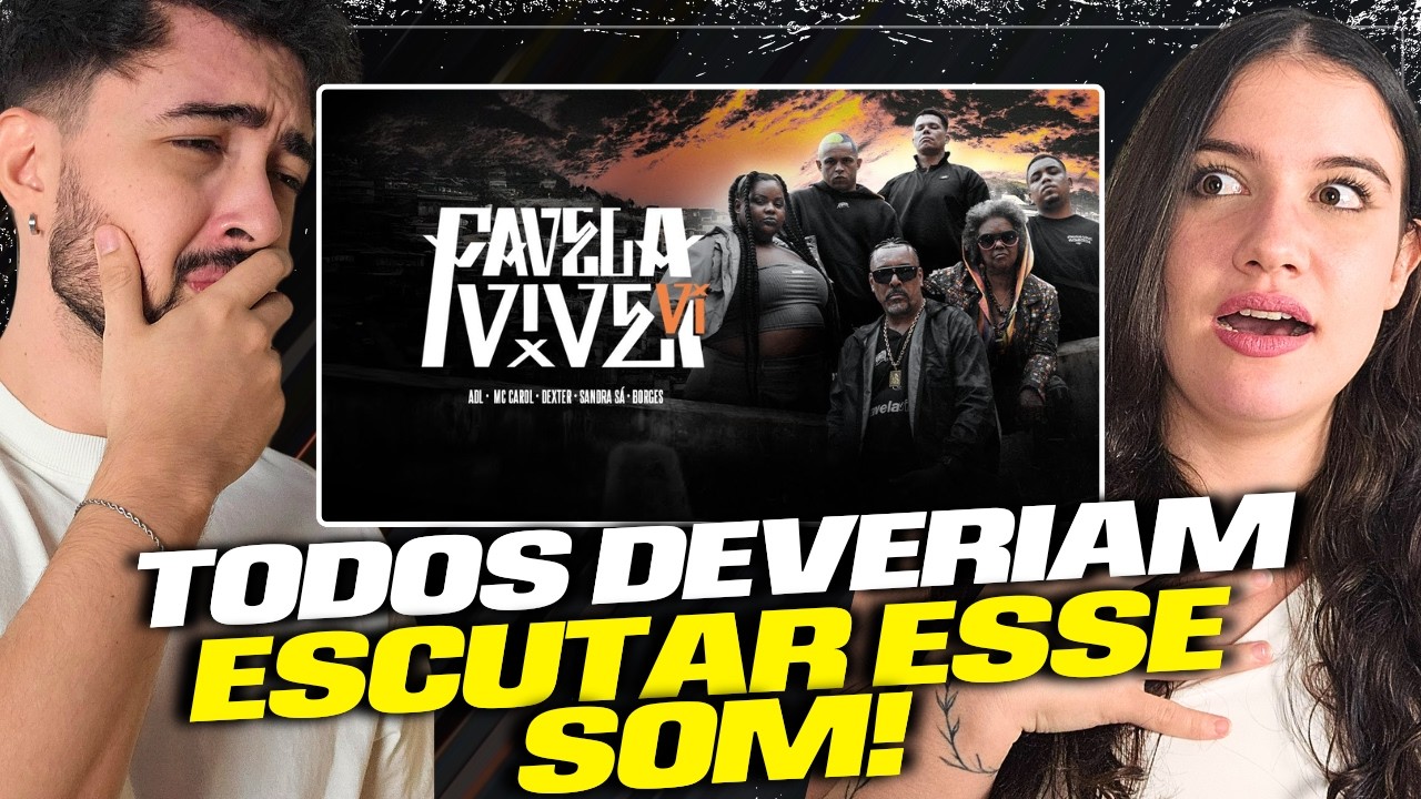 Conhecendo Favela Vive 6 - ADL | Mc Carol | Dexter | Borges | Sandra Sá React