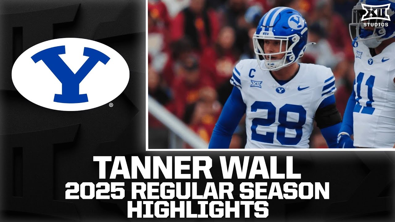 Tanner Wall Regular Season Highlights | 2025 Big 12 Football