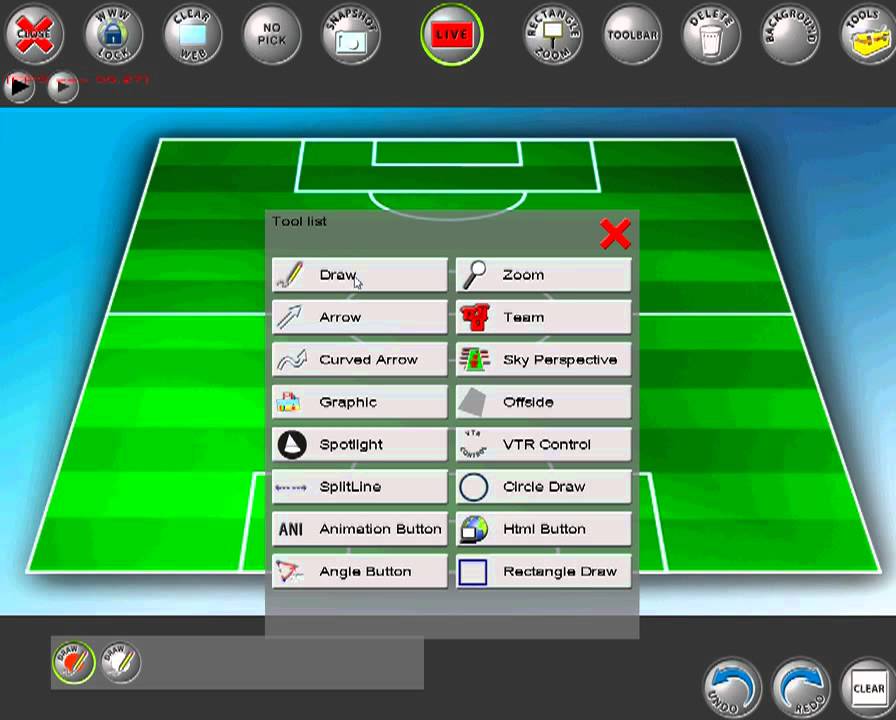 Point-HD Trainer Telestrator Draw Tool
