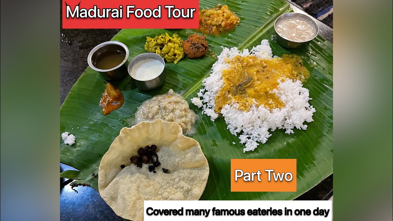 Madurai Food Tour Part Two | Covered Famous Eateries at Thoonga Nagaram Madurai |  Monk Vlogs