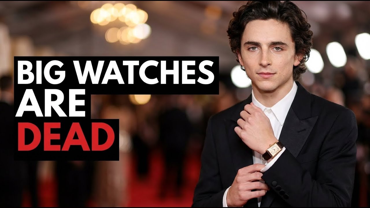 Dress Watches Are Back — And Big Watches Are Quietly Losing